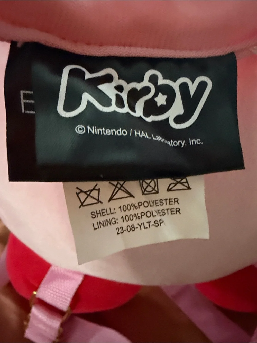 Nintendo Kirby Plush Backpack